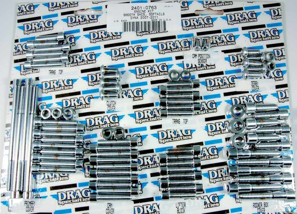 Drag Specialties ドラッグスペシャリティーズ Bolt Set［2401-0763］ HARLEY-DAVIDSON ハーレーダビッドソン 汎用ボルト・ネジ