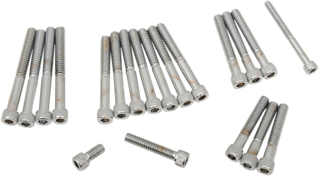 Drag Specialties ドラッグスペシャリティーズ Cover Bolt Set［DS-190751］ Sportster 900 XLCH 1000 XLH HARLEY-DAVIDSON ハーレーダビッドソン 汎用ボルト・ネジ
