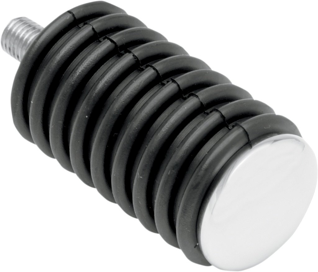 ■商品概要Shift Pegs - Rubber - Chrome EndApplication：DriverBase Color：BlackBase Finish：Chrome/PolishedColor/Finish：Black/Chrome/PolishedMaterial：Steel/RubberMounting Style：Bolt-OnProduct Name：Shift PegRiding Style：StreetSize：ShortStyle：Rubber SleevedUnits：EachpartNumber：DS253407■詳細説明Die-cast construction， rubber sleeves and highly polished chromeendsFeature the styling of our Sundance？ pegs， but with molded rubbersleeves rather than O-ring grooves■注意点※取扱説明書が付属する場合は、英語となります。※輸入商材の為、納期が遅れる場合がございます。あらかじめご了承ください。※メーカー都合により商品の仕様変更がある場合がございます。ご了承ください。※画像は他のタイプ・カラーリングの場合があります。※画像には他の商品が含まれている場合があります。　※画像はイメージです。