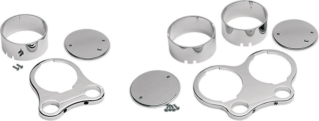 Drag Specialties ドラッグスペシャリティーズ Tee-Bar Gauge Mounts［DS-373864］ その他各種電子機器マウント・オプション・補修部品 電子機器類(2)