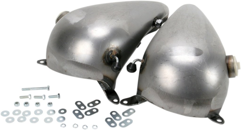 HARLEY-DAVIDSON - Drag Specialties ドラッグスペシャリティーズ Vintage Fat Bob Tank［DS-391230］ Sturgis FXB 1200 Electra Glide FLH Low Rider FXSB FXEF Disc FXDG FXS Heritage FL Sport FLHS Super 80 FXE Classic Hydra Duo FX Special FLHX Wide FXWG EL ガソリンタンク 外装