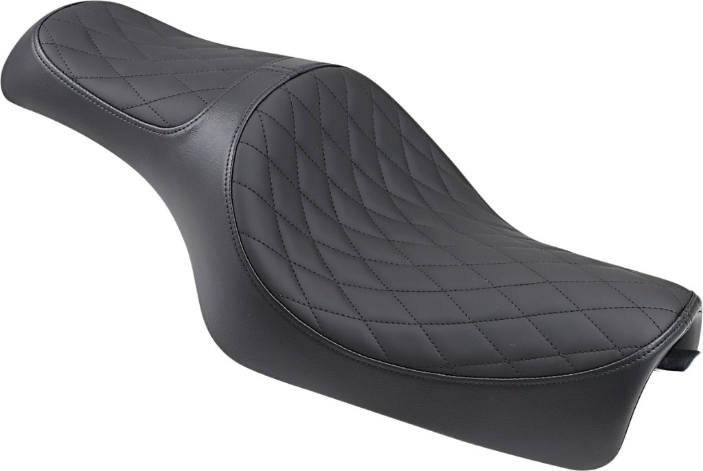 Drag Specialties ドラッグスペシャリティーズ Caballero 2-Up Vinyl Seat［0804-0669］ Sportster 1200 XL 50 Roadster EFI XLR 883 Low XLL Custom XLC SuperLow XLT XLCP X XR XLCX Forty-Eight Special XLXS XLX Iron XLNS Nightster XLN Seventy-Two XLV シート 外装