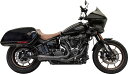 BASSANI バッサーニ The Ripper Short Road Rage 2-into-1 フルエキゾーストマフラー Softail Low Rider ST FXLRST Softail Sport Glide FLSB HARLEY-DAVIDSON ハーレーダビッドソン HARLEY-DAVIDSON ハーレーダビッドソン