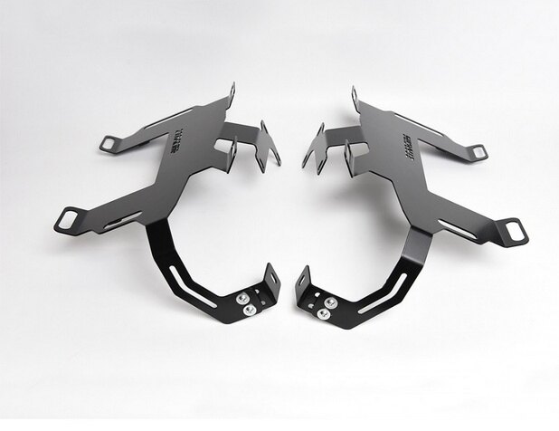 ZT RACING ジーティーレーシング Luggage Rack Kit Vario Black R65LS BMW バッグ・ボックス取り付けス..