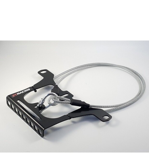 ウェビック 楽天市場店のZT RACING ジーティーレーシング Helmet Lock Black ヘルメットロック ヘルメット｜アングル2