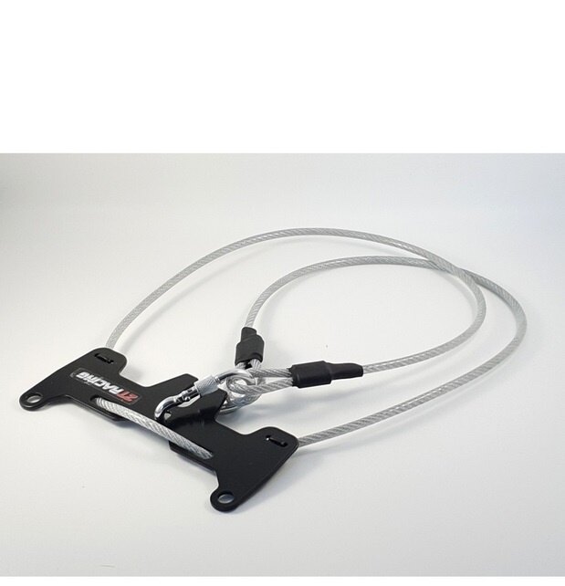 ZT RACING ジーティーレーシング Helmet Lock Black ヘルメットロック ヘルメット