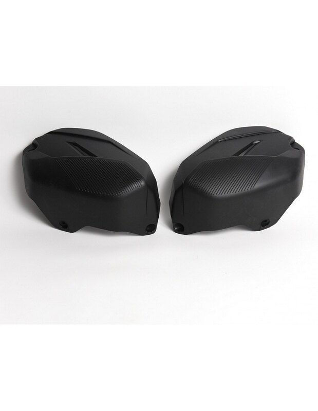 ZT RACING ジーティーレーシング Cylinder Engine Guard - Side Cover Black R65LS BMW その他エンジンカバー エンジンパーツ エンジン