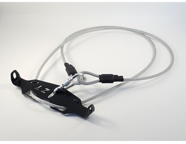 ZT RACING ジーティーレーシング Helmet Lock Black ヘルメットロック ヘルメット