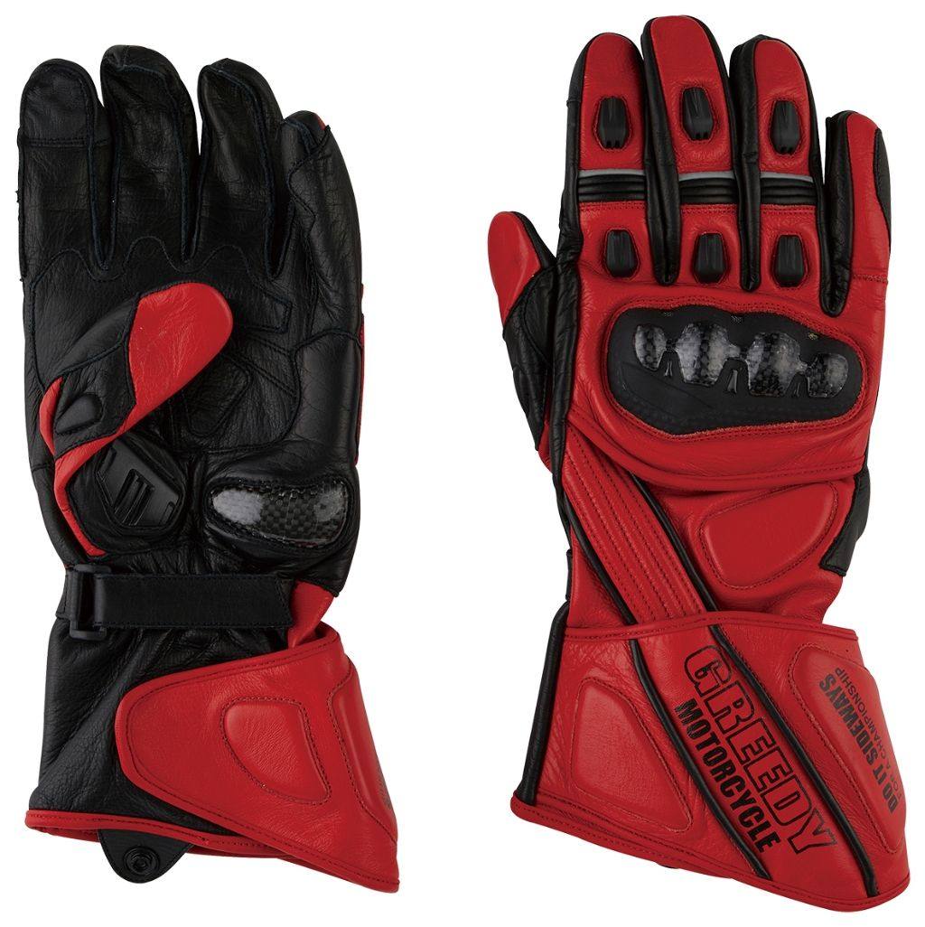 GREEDY ꡼ǥ GSR-2301 HARD RACING LEATHER GLOVE 졼󥰥  ѥ