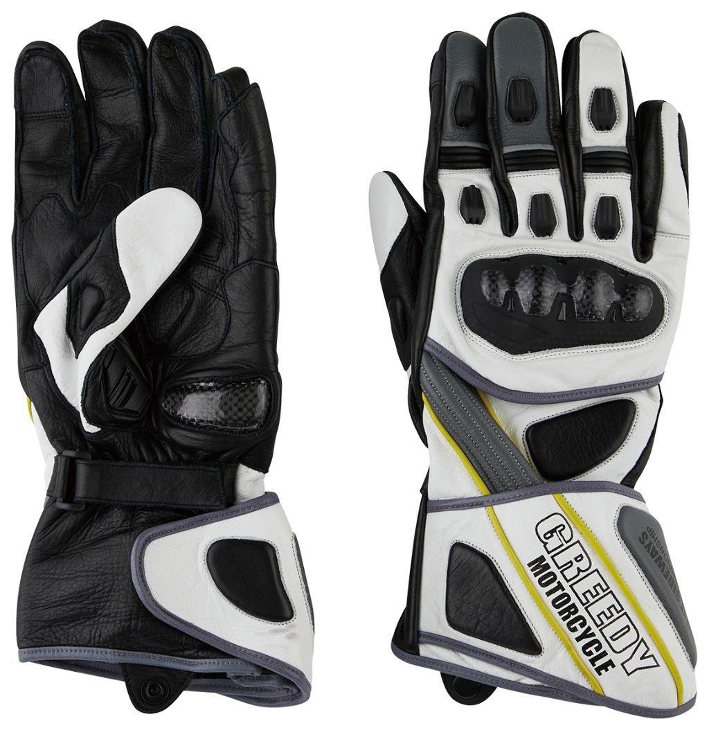 Other - GREEDY グリーディー GSR-2301 HARD RACING LEATHER GLOVE レーシンググローブ グローブ アパレル
