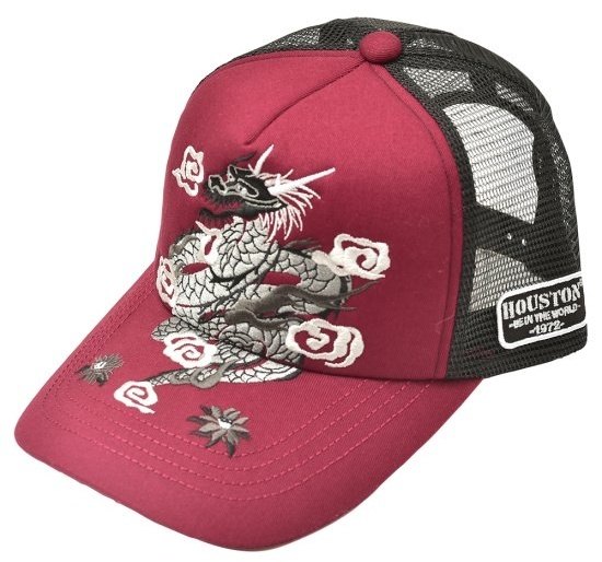 HOUSTON ヒューストン HT DRAGON MESH CAP キャップ・帽子 アパレル