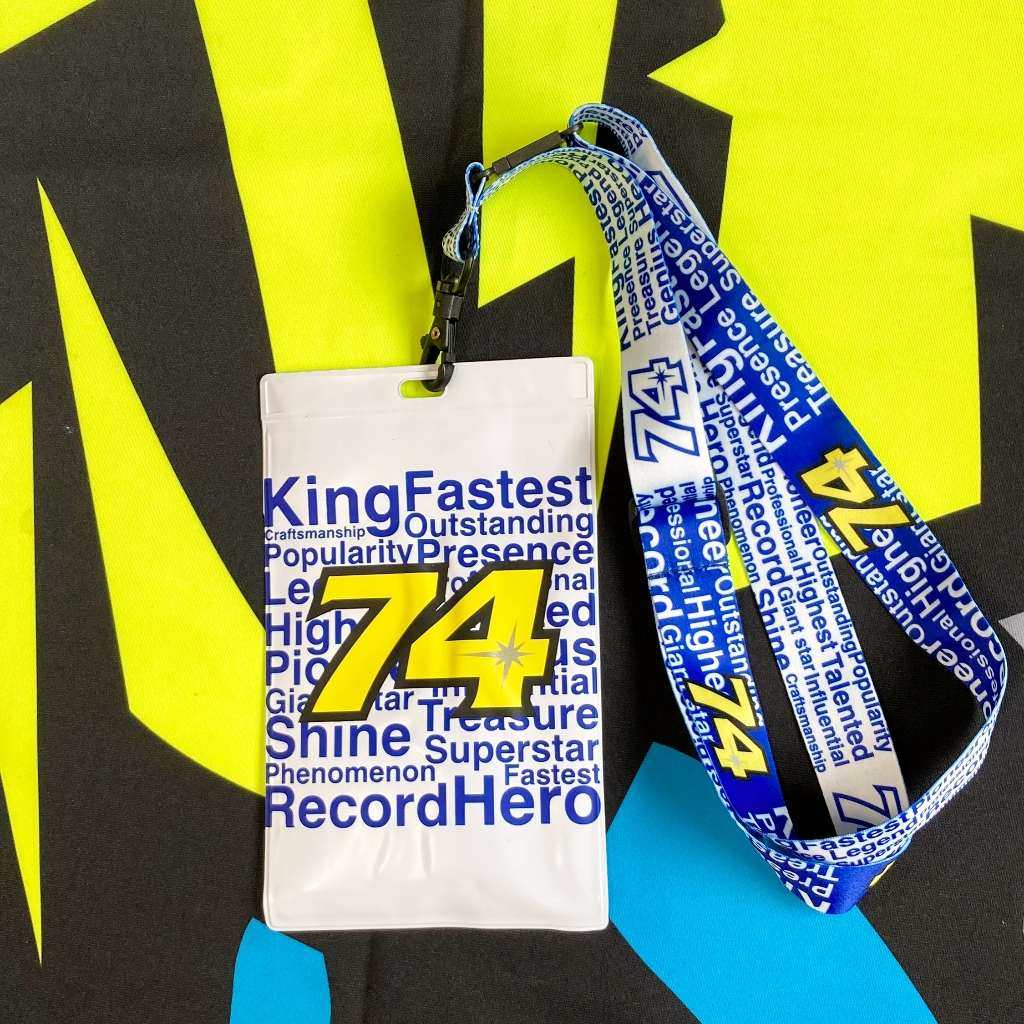 74Daijiro ナナヨンダイジロー HBDメッセージ ネックストラップ＆パスケース その他グッズ バイク関連..