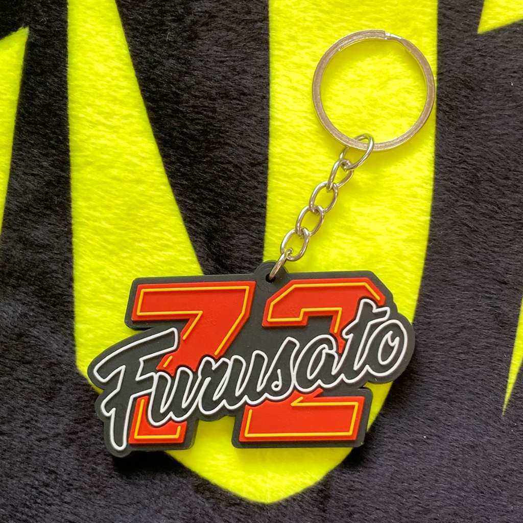 Key Holder - 74Daijiro ナナヨンダイジロー TF72ラバーキーホルダー キーホルダー バイク関連グッズ