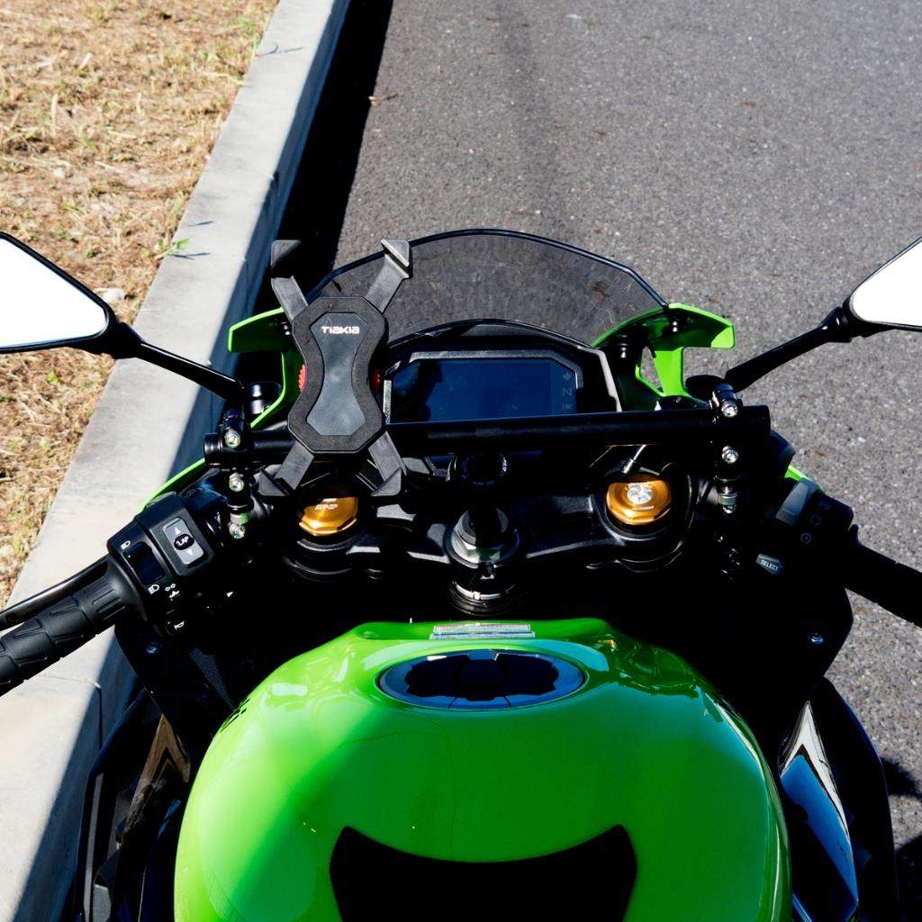 World Walk ワールドウォーク マルチガジェットマウントバー Ninja ZX-4R SE ZX-4RR KAWASAKI カワサキ マルチバー・マウントバー 電子機器類