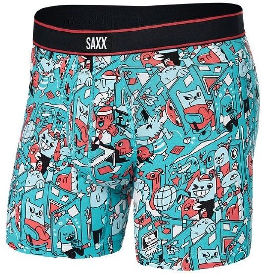 ■商品概要カラー：Holiday Office Party-Multi素材：Polyester (97％) and elastane (3％).Measurements：5' inseam.Built In Tech：BallPark Pouch?， Three-D Fit?， Flat Out Seams?.Model：6’1' ／ Size S ／ Waist size 31'■詳細説明DAYTRIPPERは外出が多い、毎日がアクティブな人のために作られました。リラックスしたフィット感で、日常で使いやすい新しいベーシックモデルです。やわらかい肌触りで弾力性があり、吸湿発散性に優れています。耐久性が高く、毛玉にも強いです。【Product Description】How It FitsRelaxed： slightly looser than our Slim Fit - eases over the buttand through the legs. Features a fly for easy access.Made ForGuys on the go. This versatile pair merges what people love aboutnatural fibers (soft hand feel， comfort， breathability) into asynthetic fabric that delivers wicking and durability.Print FeatureDesigned by featured artist， Geo Law， Holiday Office Party is achaotic yuletide scene populated by all kinds of wacky critters.Geo’s doodles and murals quite literally draw on his love ofcartoons， comic books， hip-hop， and visual cultures of the far east(a big part of his Chinese heritage). Based in London， UK， Geo’sloose， bold， and smooth illustrations immerse audiences in a worldof energetic colors and characters.■注意点※画像には他の商品が含まれている場合があります。※メーカー都合により商品の仕様変更がある場合がございます。ご了承ください。