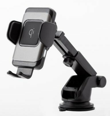 ai-net アイネット 車載ホルダー型 Qi ワイヤレス充電器 スマートフォンホルダー・スマートフォンマウント 電子機器類
