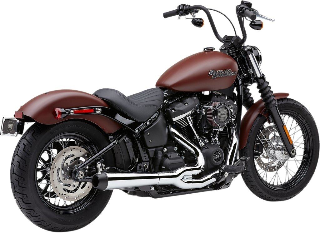COBRA コブラ El Diablo 2：1 フルエキゾーストマフラー Softail Heritage Classic 114 FLHCS FLHC Sport Glide FLSB HARLEY-DAVIDSON ハーレーダビッドソン マフラー Color/Finish：Chrome(Base Finish：Chrome)［1800-2294］