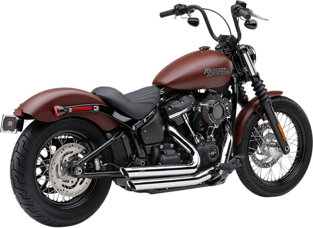 COBRA コブラ Speedster Slashdown フルエキゾーストマフラー Softail Heritage Classic FLHC Sport Glide FLSB 114 FLHCS HARLEY-DAVIDSON ハーレーダビッドソン マフラー Color/Finish：Chrome［1800-2304］