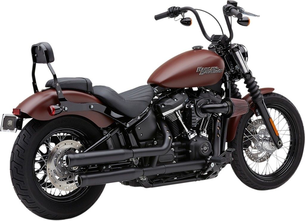 COBRA コブラ Neighbor Hater スリップオンマフラー Softail Heritage Classic FLHC 114 FLHCS Deluxe FLDE HARLEY-DAVIDSON ハーレーダビッドソン 補修・汎用サイレンサー マフラー Muffler Color/Finish：Black(Base Color：Black)［1801-1268］