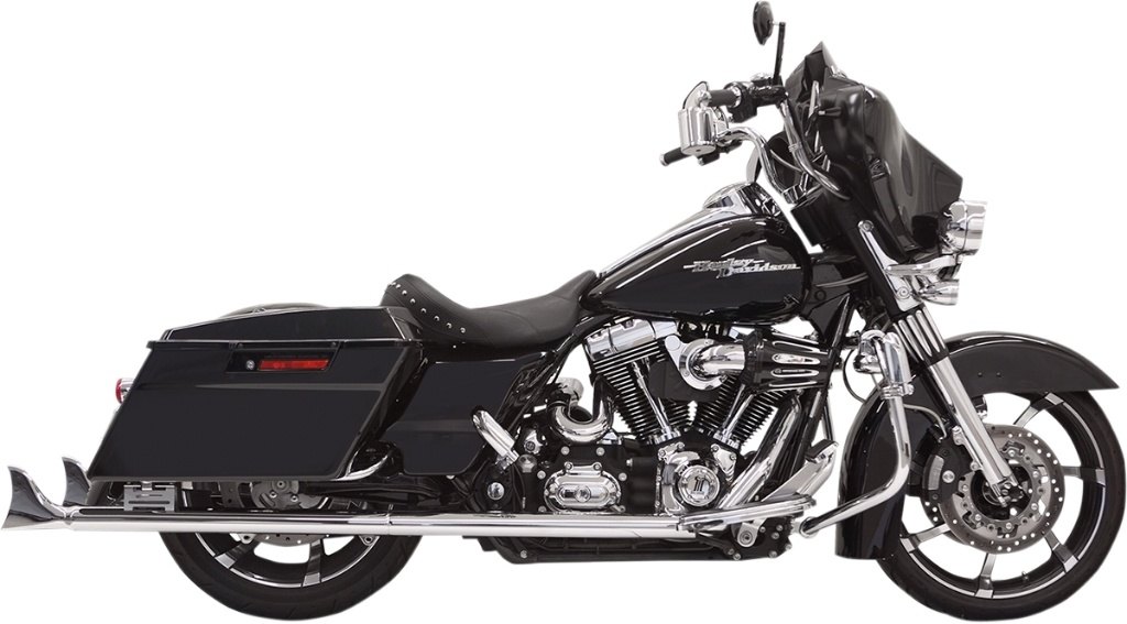 BASSANI バッサーニ Fishtail Slip-On Mufflers［1801-0792］ HARLEY-DAVIDSON ハーレーダビッドソン スリップオンマフラー マフラー