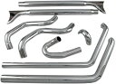 BASSANI obT[j Fishtail True Dual Exhaust System without Bafflesm1800-1737n