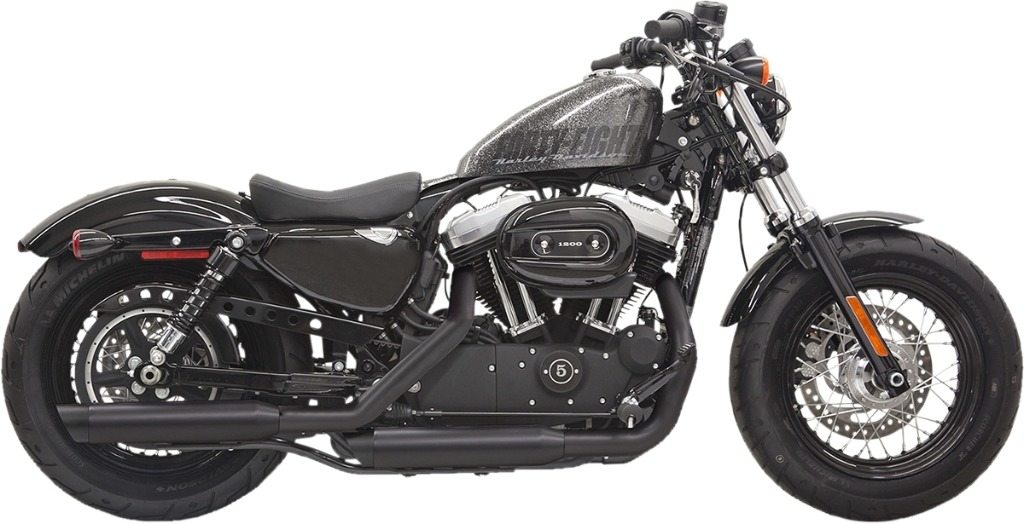 BASSANI バッサーニ Firepower Series Slip-On Mufflers 1200 Custom EFI XLC Roadster XLCX XLCP 883 SuperLow XLL Forty-Eight Special XLXS XLX Iron XLNS XLN Seventy-Two XLV XLT HARLEY-DAVIDSON ハーレーダビッドソン スリップオンマフラー マフラー
