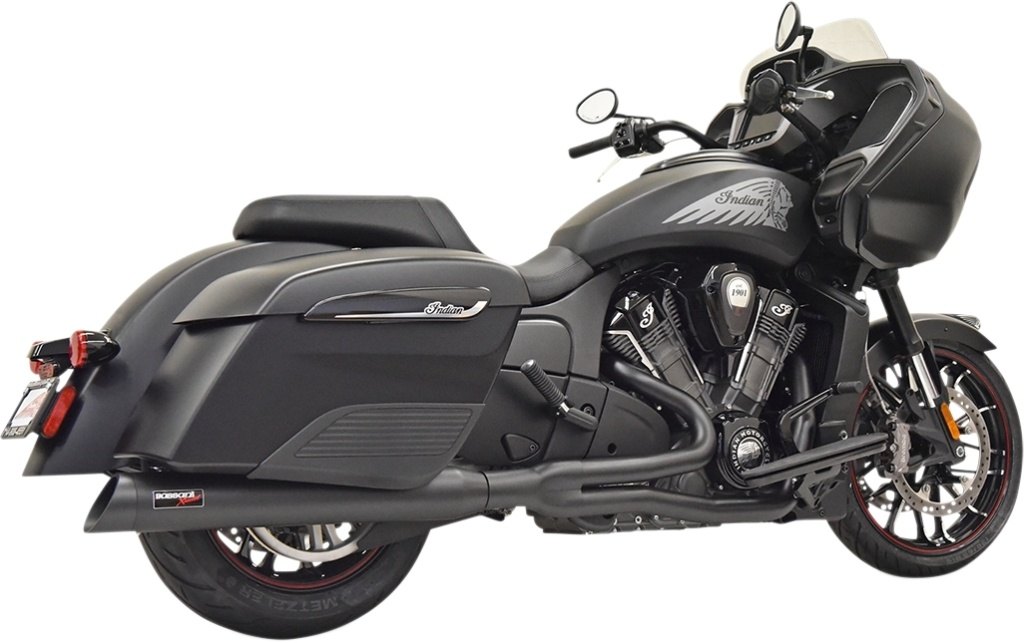 BASSANI バッサーニ Road Rage 2：1 Exhaust System Challenger Dark Horse Limited INDIAN MOTORCYCLE インディアン フルエキゾーストマフラー マフラー Color/Finish：Black［1810-2779］
