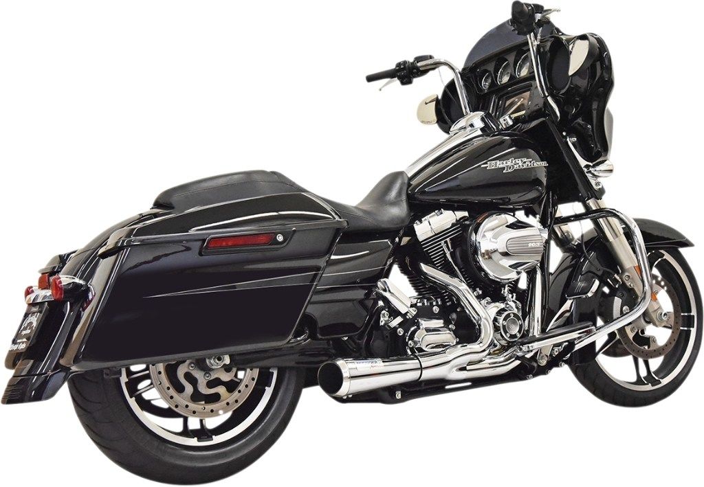 BASSANI バッサーニ Road Rage 2：1 Short Exhaust System HARLEY-DAVIDSON ハーレーダビッドソン フルエキゾーストマフラー マフラー Color/Finish：Chrome［1800-2471］