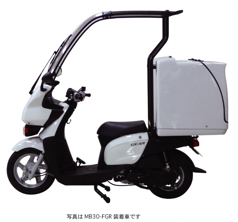 T`s PRODUCTS ティーズプロダクト ベーシックトランク ギアルーフ YAMAHA ヤマハ デリバリーボックス 車体用バッグ・ケース ストップランプ：なし / インナーパッド・マット：あり / ワイヤーラック（仕切り板）：あり / 鍵のタイプ：セーフティロック(C型改)