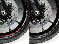 SUZUKI - SUZUKI スズキ フロントホイールデカール Vストローム1050 Vストローム1050XT ステッカー・デカール 外装