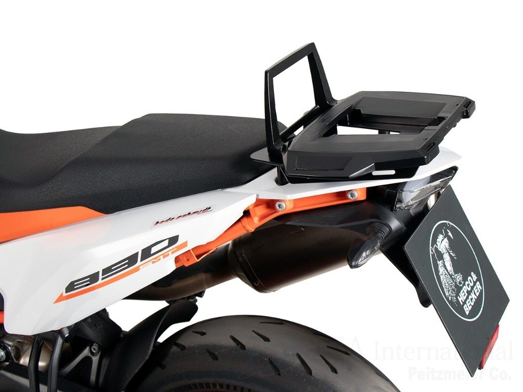 HEPCO＆BECKER ヘプコ＆ベッカー トップケースホルダー 790 Adventure R 890 Rally SMT KTM バッグ・ボックス取り付けステー 車体用バッグ・ケース タイプ：Alu rack／アルラック(固定タイプ)