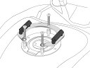 HEPCO&BECKER ヘプコ&ベッカー タンクリング「BASIC/ベーシック」 サイドケースホルダー Lock it system搭載車 その他タンクバッグオプション・補修部品 車体用バッグ・ケース