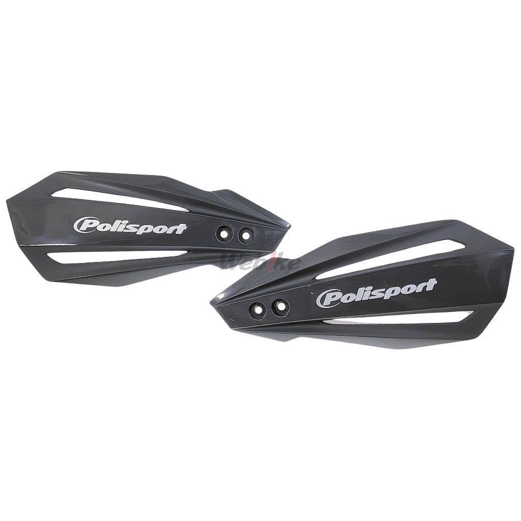 ウェビック 楽天市場店のPOLISPORT ポリスポーツ BULLIT ハンドガード for ハスクバーナ/GASGAS TE125 TE150 TE250 TE300 FE250 FE350 FE450 EC250 EC300 EC250F EC350F HUSQVARNA ハスクバーナ GASGAS ガスガス ハンドガード・ナックルガード ハンドル周辺パーツ ハンドル｜アングル2