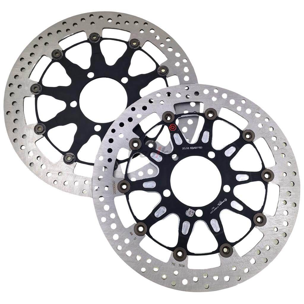 Brembo ブレンボ [Groove] グルーヴ フローティングディスク 左右セット ZX-10R KAWASAKI カワサキ ブレーキディスクローター ブレーキ(2.0)