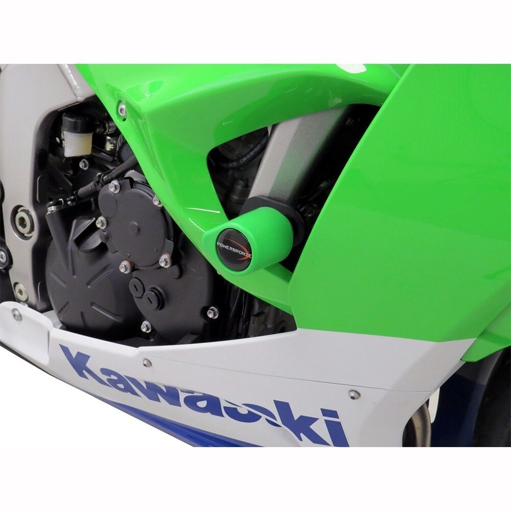 POWERBRONZE エンジンスライダー ZX-6R KAWASAKI カワサキ エンジンスライダー・フレームスライダー フレーム カラー別型番：008(樹脂製ブルー)