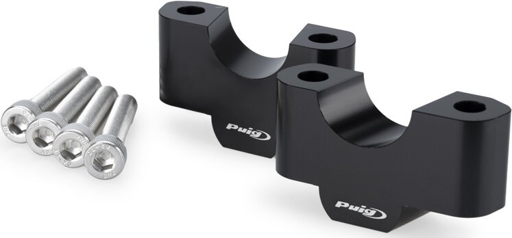Puig プーチ ハンドルアップライザー (HANDLE UP RISERS) TIGER SPORT 800 TRIUMPH トライアンフ ハンドルポスト・ハンドルライザー ハンドル周辺パーツ ハンドル