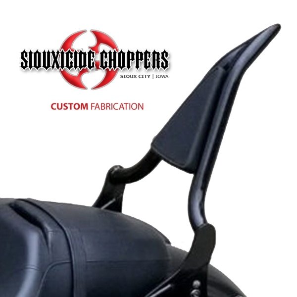 Siouxicide Choppers スーサイドチョッパーズ Excalibur Detachable 22″シーシーバー ツーリング HARLEY-DAVIDSON ハーレーダビッドソン 太さ：1-1/2″ / カラー：ブラック / パッド：有(ブラック／スムースデザイン)