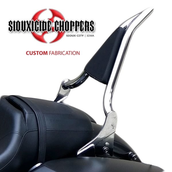 Siouxicide Choppers スーサイドチョッパーズ Excalibur Detachable 22″シーシーバー ツーリング HARLEY-DAVIDSON ハーレーダビッドソン 太さ：1-1/4″ / カラー：クロム / パッド：有(ブラック／スムースデザイン)