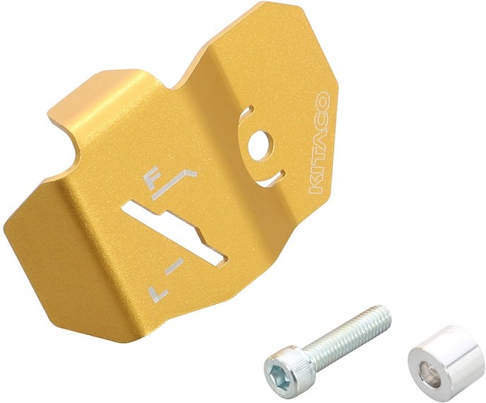 KITACO キタコ リアマスターカップカバー モンキー125 ダックス125 HONDA ホンダ マスターシリンダーガード ブレーキ カラー：ゴールド