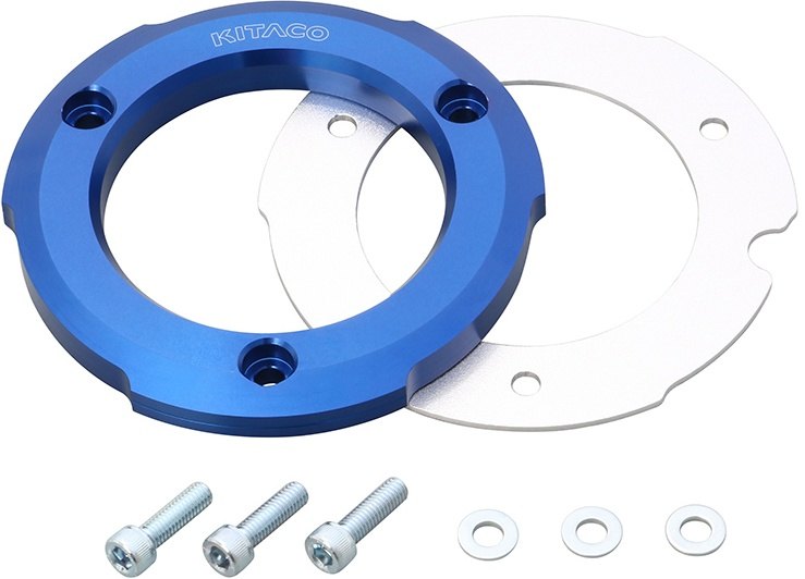 KITACO キタコ Rクランクケースカバーリング スーパーカブC125 モンキー125 HONDA ホンダ クランクケースカバー エンジンパーツ エンジン カラー：ブルー