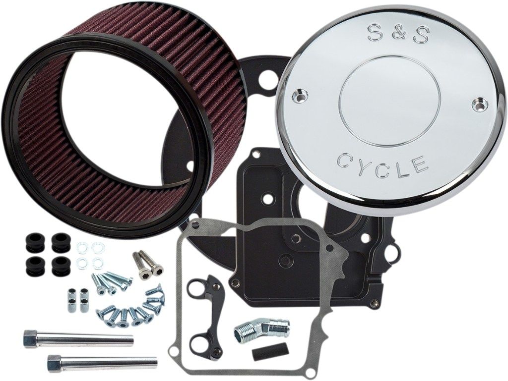 S&S CYCLE エスアンドエス サイクル Indian Air Cleaner Kit with Cover［1010-2775］ Roadmaster Classic Chieftain Limited Elite Chief Vintage Dark Horse INDIAN MOTORCYCLE インディアン エアクリーナーキット 吸気関連 エンジン