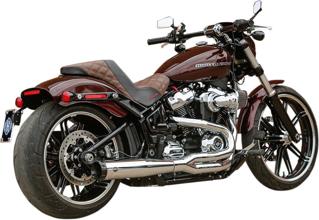 S&S CYCLE エスアンドエス サイクル SuperStreet 2：1 50 State フルエキゾーストマフラー［1800-2486］ Softail Breakout 114 FXBRS Fat Boy FLFBS FLFB FXBR FXDR HARLEY-DAVIDSON ハーレーダビッドソン フルエキゾーストマフラー マフラー