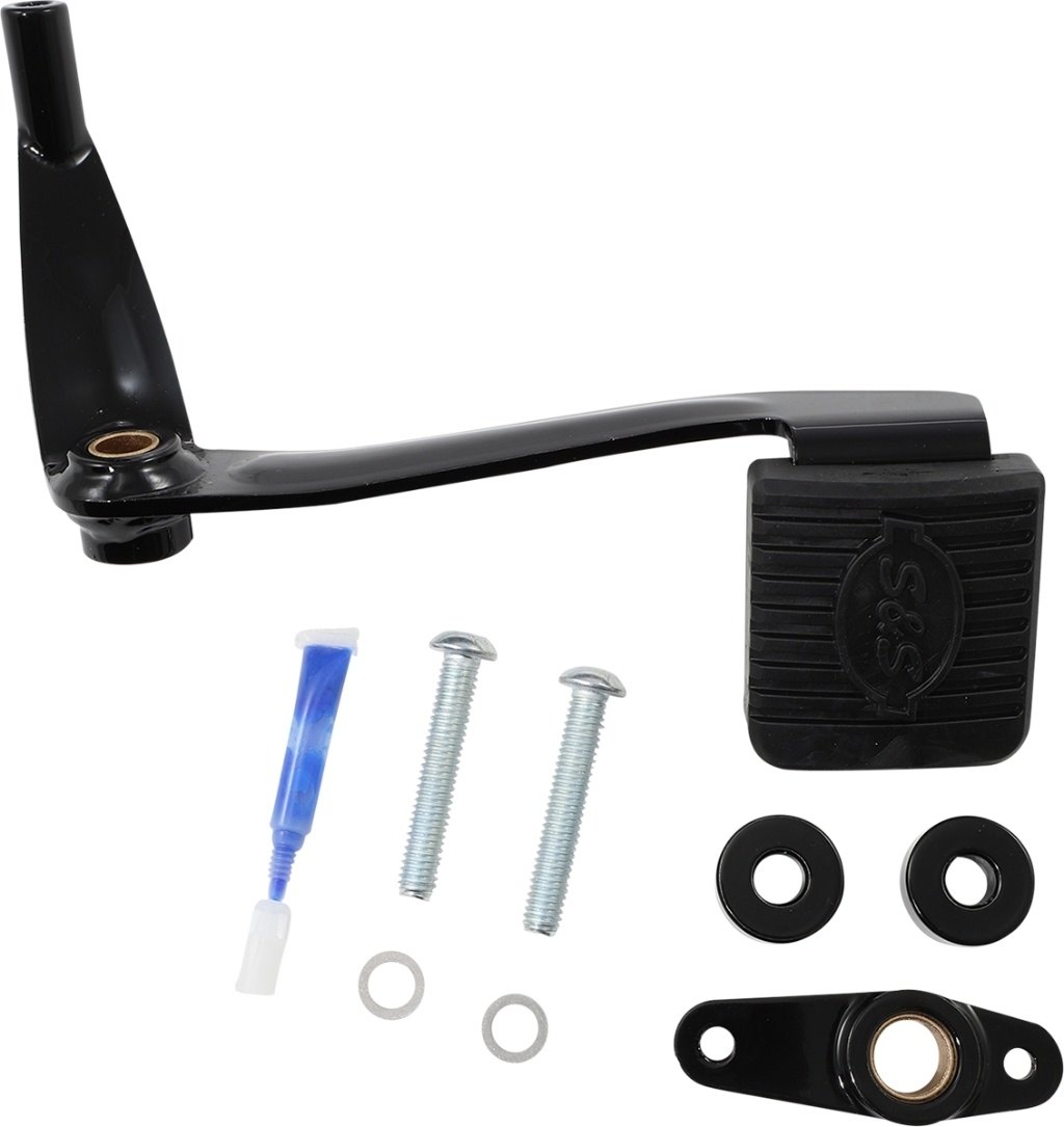 S&S CYCLE エスアンドエス サイクル Mid Mount Brake Pedal［1861-1493］ HARLEY-DAVIDSON ハーレーダビッドソン ブレーキペダル ステップ 足回り