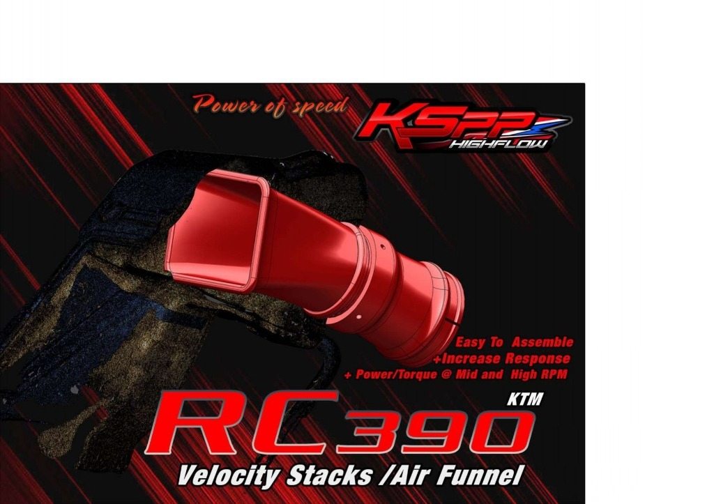 KSPP ケーエスピーピー Velocity stack RC390 KTM その他吸気系オプション・補修部品 吸気関連 エンジン