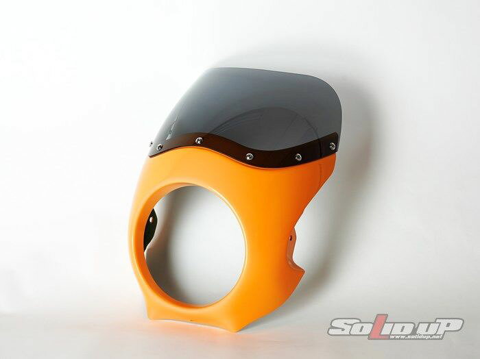 SOLID UP ソリッドアップ CRビキニカウル モンキー125 HONDA ホンダ ビキニカウル カウル関連 外装 スクリーンカラー：スモーク / カウルカラー：バナナイエロー