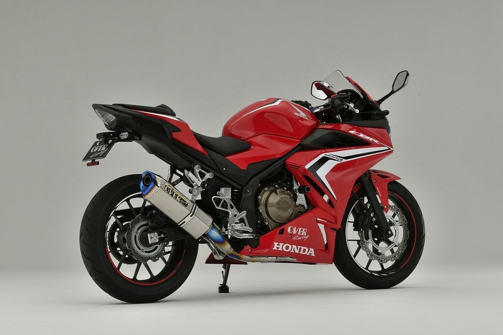 OVER オーヴァー TT-Formula RS フルチタン 2-1 CBR400R HONDA ホンダ フルエキゾーストマフラー マフラー