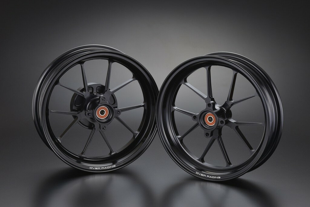 OVER オーヴァー GP-TEN ホイールセット 2.70／3.50-12 前後セット Monkey125 HONDA ホンダ ホイール ホイール関連 足回り