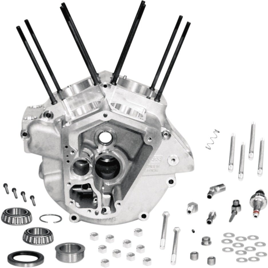 S&S CYCLE エスアンドエス サイクル Super Stock Engine Case［DS-194301］ HARLEY-DAVIDSON ハーレーダビッドソン クランクケース エンジンパーツ エンジン
