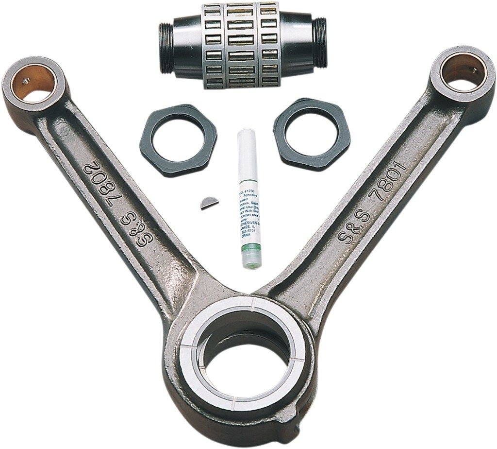 S&S CYCLE エスアンドエス サイクル Heavy-Duty Connecting Rod Sets［DS-194655］ 883 Hugger XLH 1200 Custom XLC Sportster 1100 Deluxe Sport XLS HARLEY-DAVIDSON ハーレーダビッドソン コンロッド エンジンパーツ エンジン