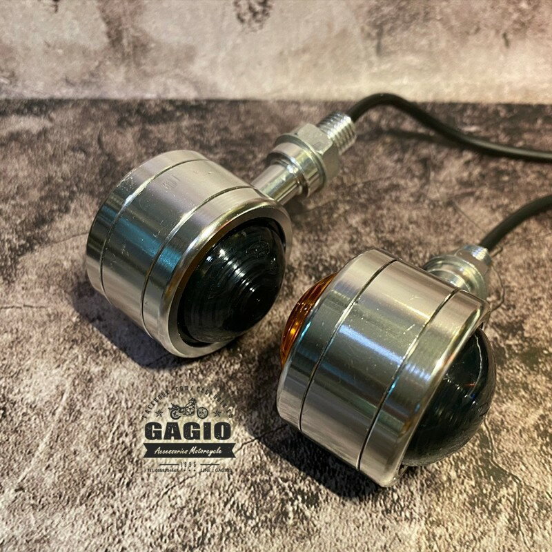 GAGIO MOTOR PARTS ガジオモーターパーツ Silver LED turn signal lights ウインカー 灯火類 電装系